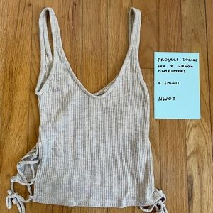 Side Tie Tank - Urban Outfitters